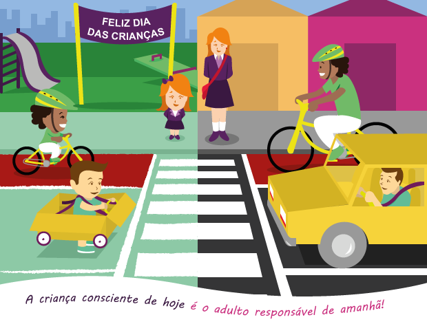 Dia das crianças - Exemplo de Cidadania