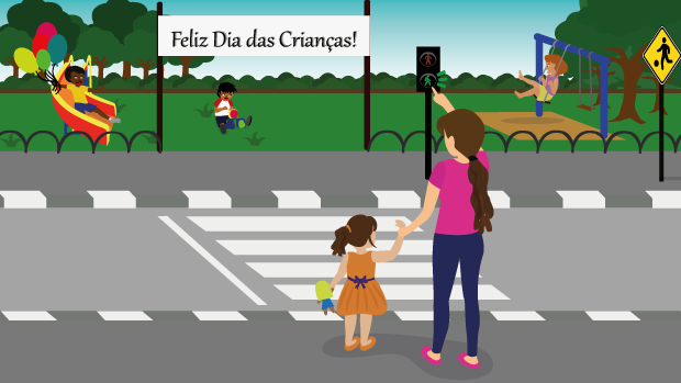 Dia das crianças - Muita Diversão e Segurança